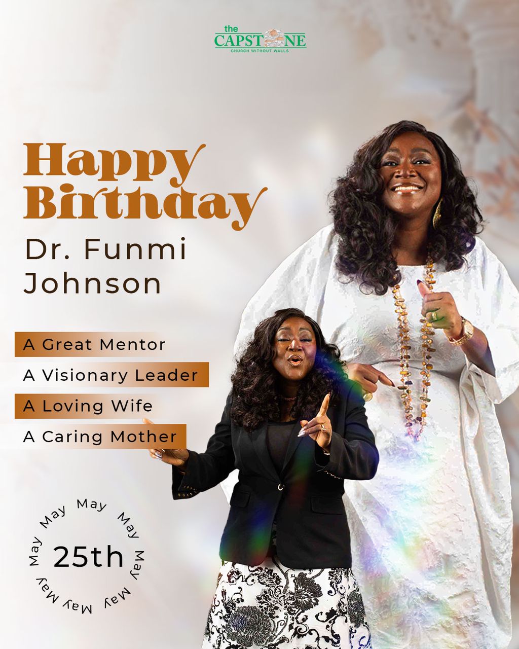 happy Birthday Pastor Funmi